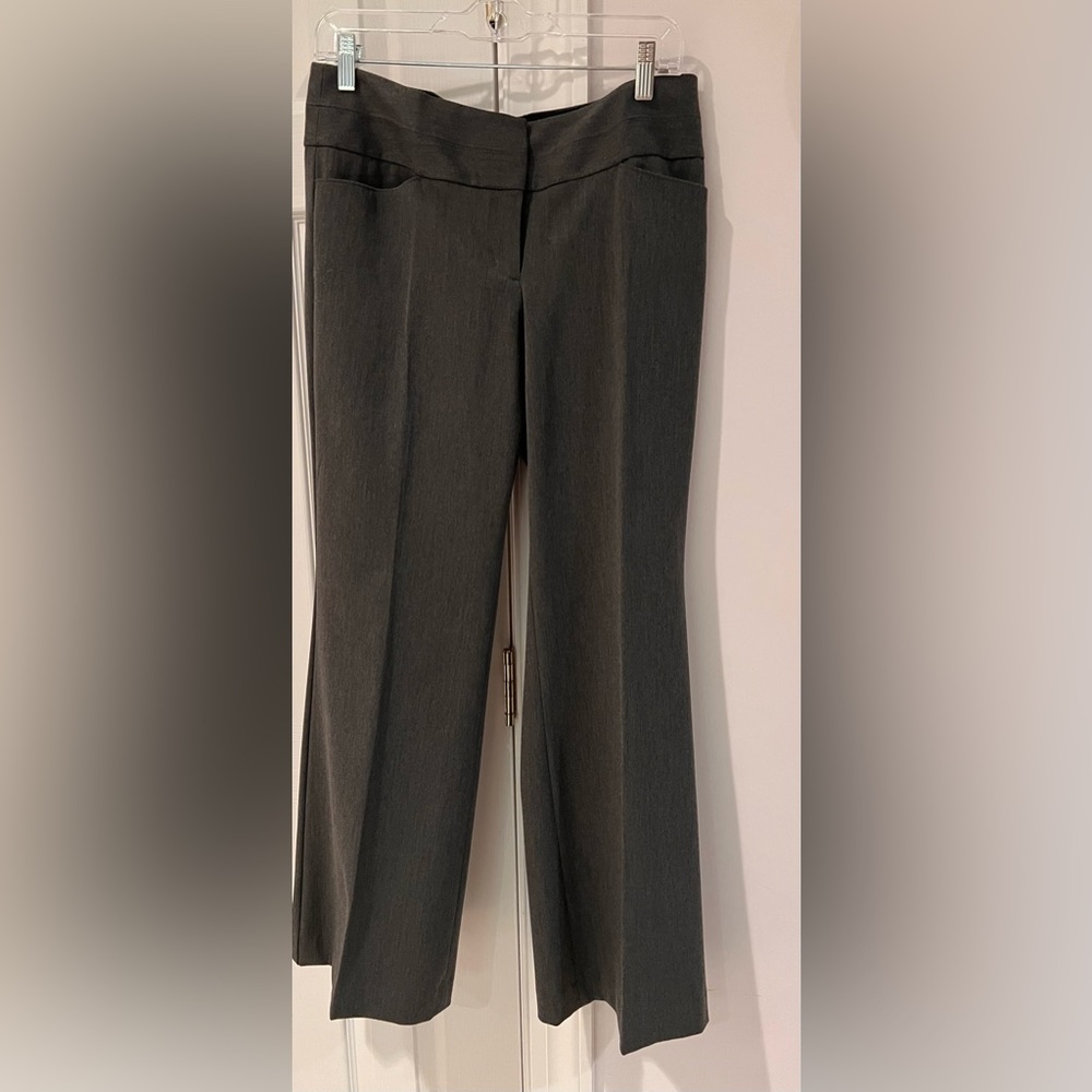 Express Editor Dress Pants Size 8 Short Color Grey